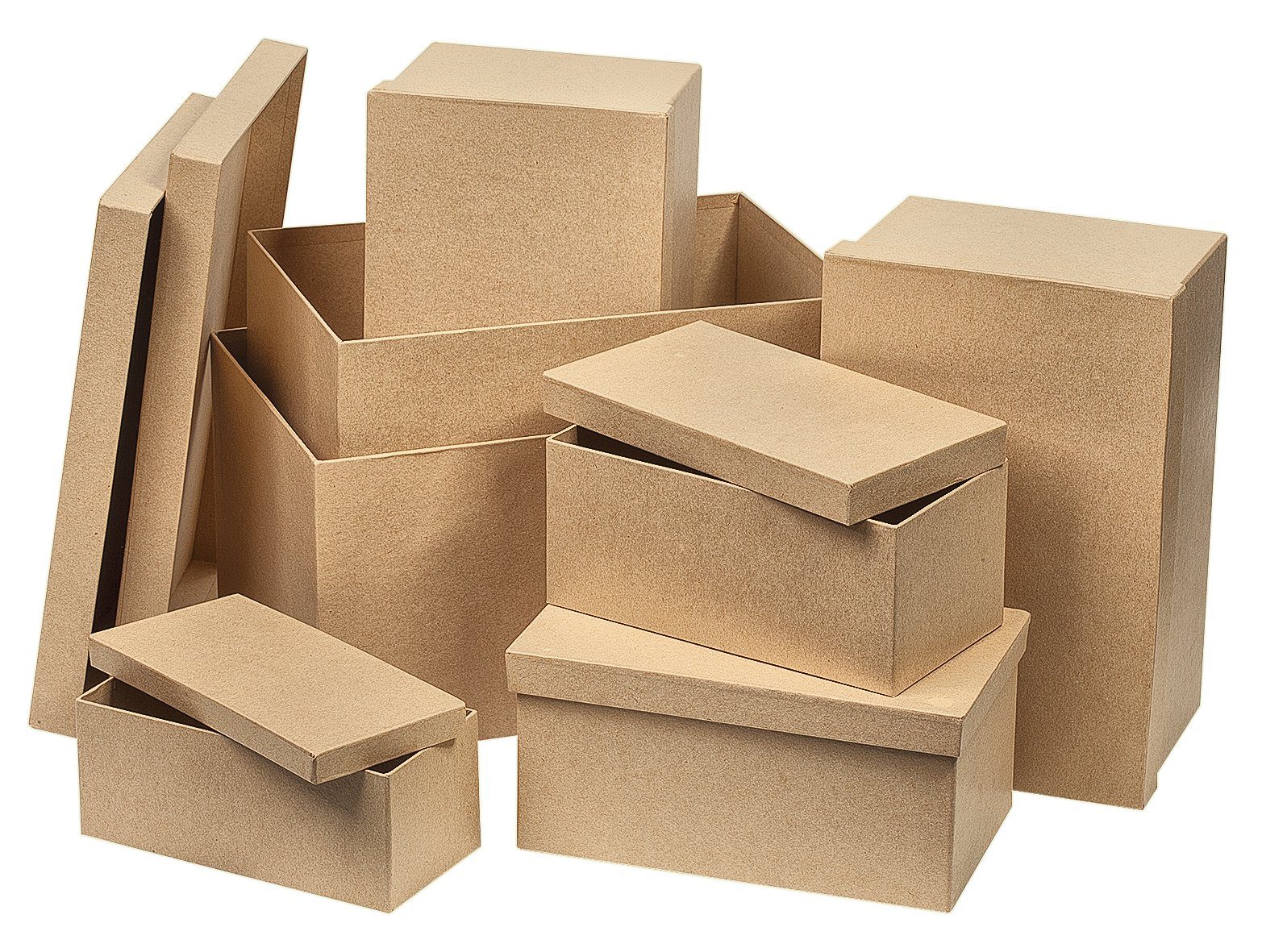 VBS Aufbewahrungsdose Rechteck, 7er-Set günstig online kaufen