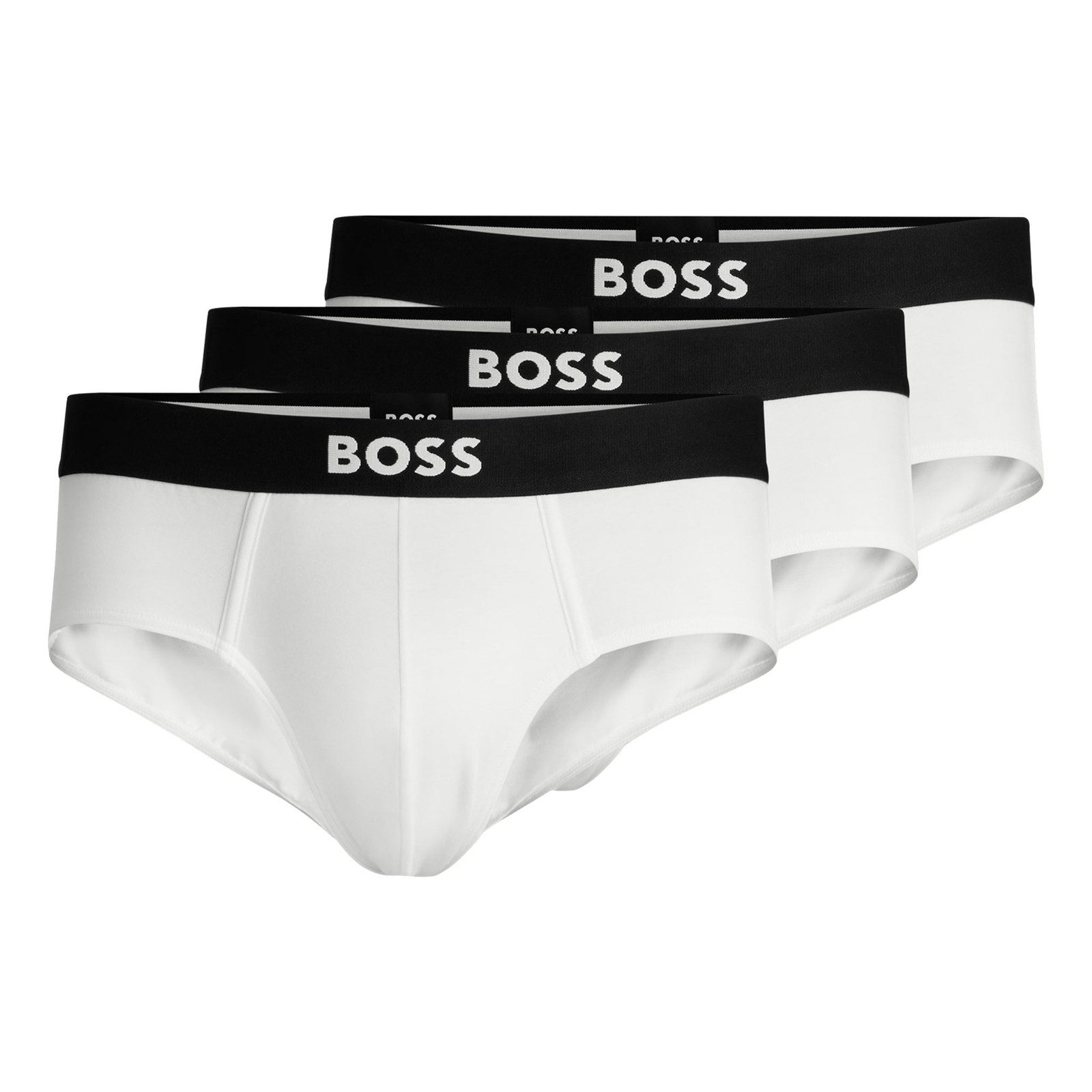 BOSS Slip HipBr 3P Boss One (3-St) mit Markenlogo auf dem Bund