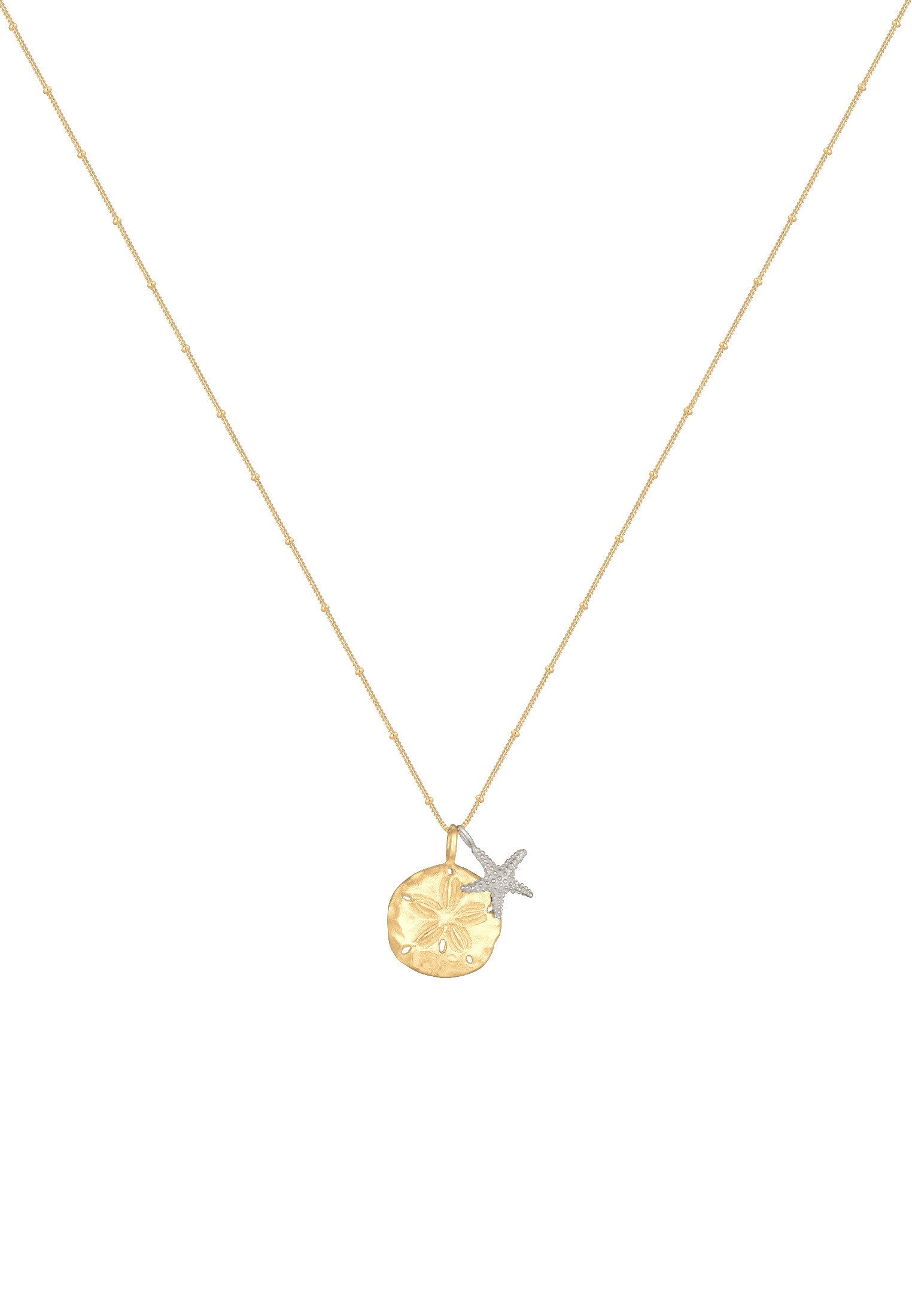 Elli Kette mit Anhänger Blume Seestern günstig online kaufen