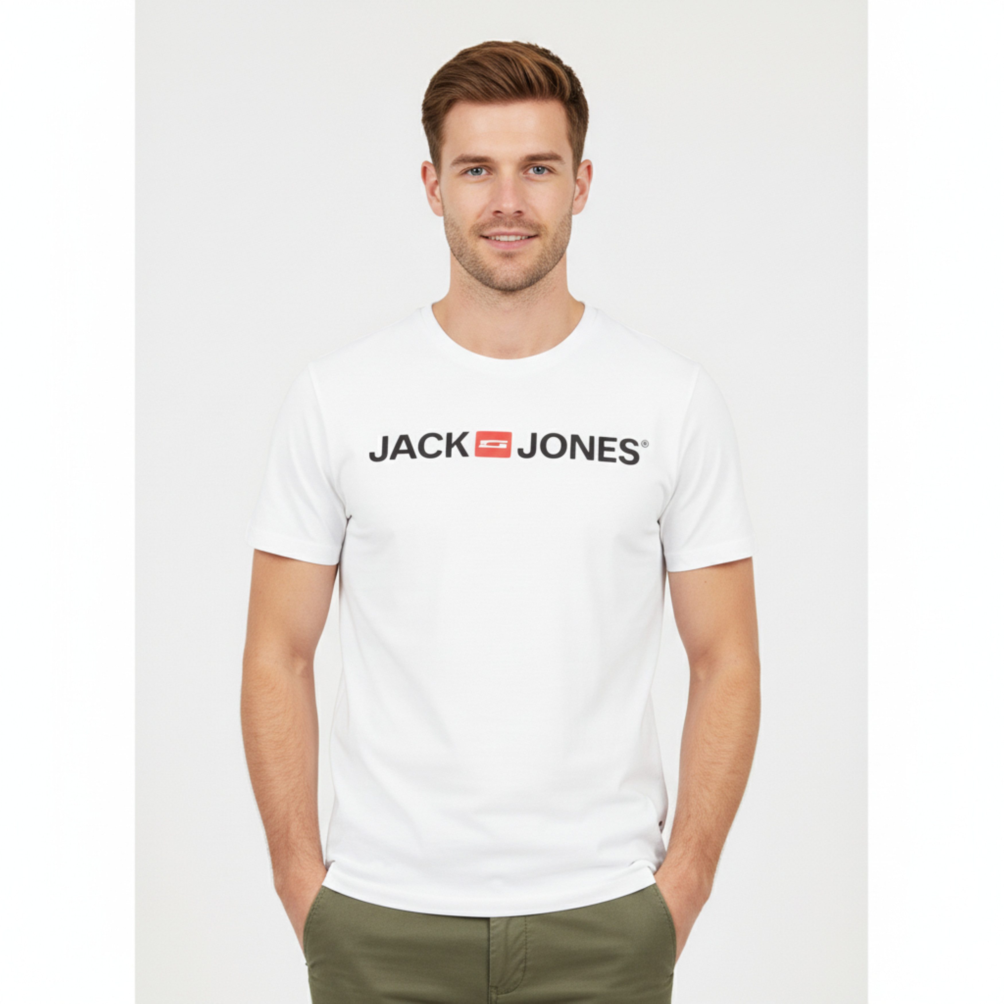 Jack & Jones T-Shirt Corp Logo Tee (3er-Pack) – Bild 3 von 3