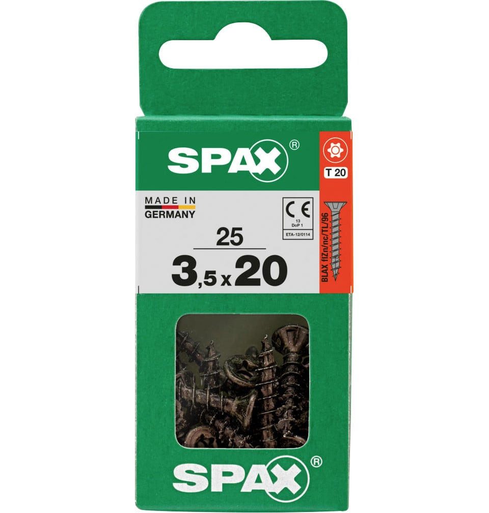 SPAX Schnellbauschraube Spax Universalschrauben 3,5 x 20 mm T20