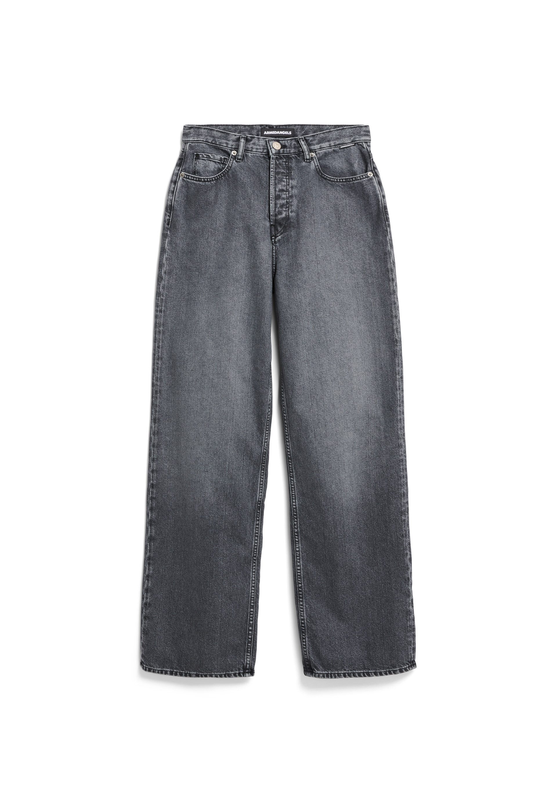 Armedangels Boyfriend-Jeans ENIJAA Wide Jeans recycelter Baumwolle (Non-Stretch) High waist