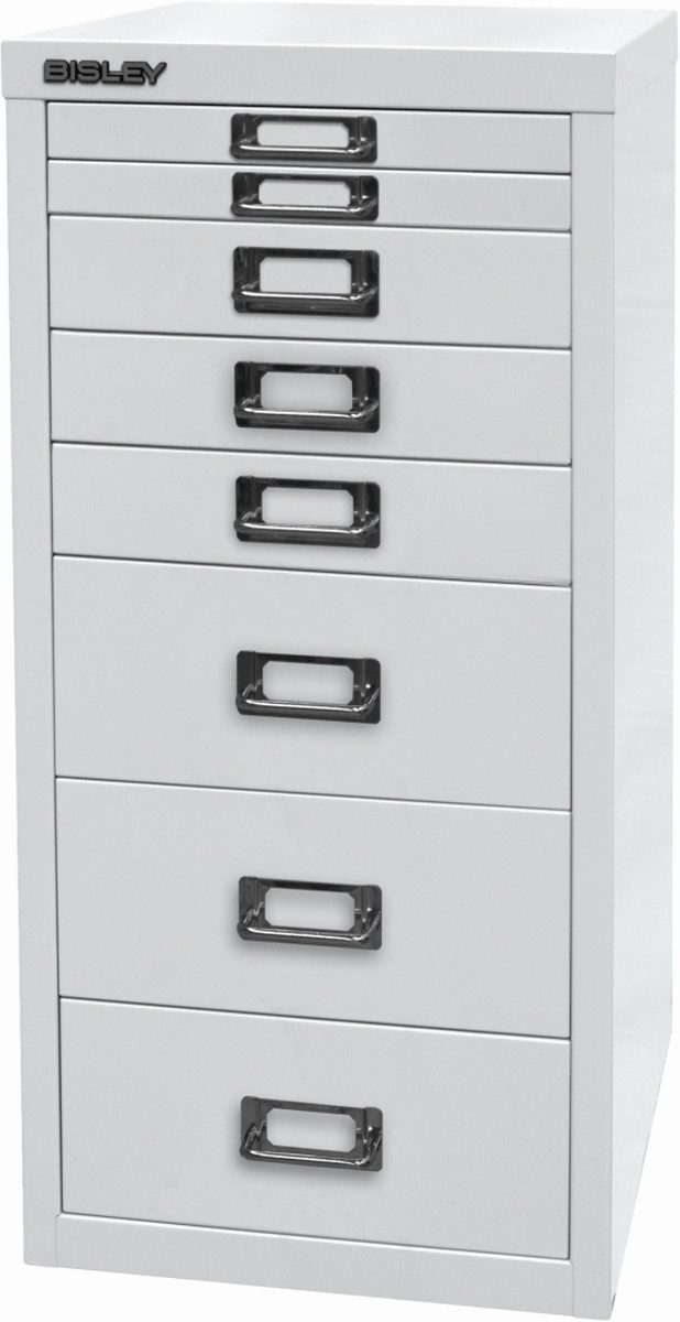 Bisley Aktenschrank Schubladenschrank 8 Schübe HxBxT günstig online kaufen