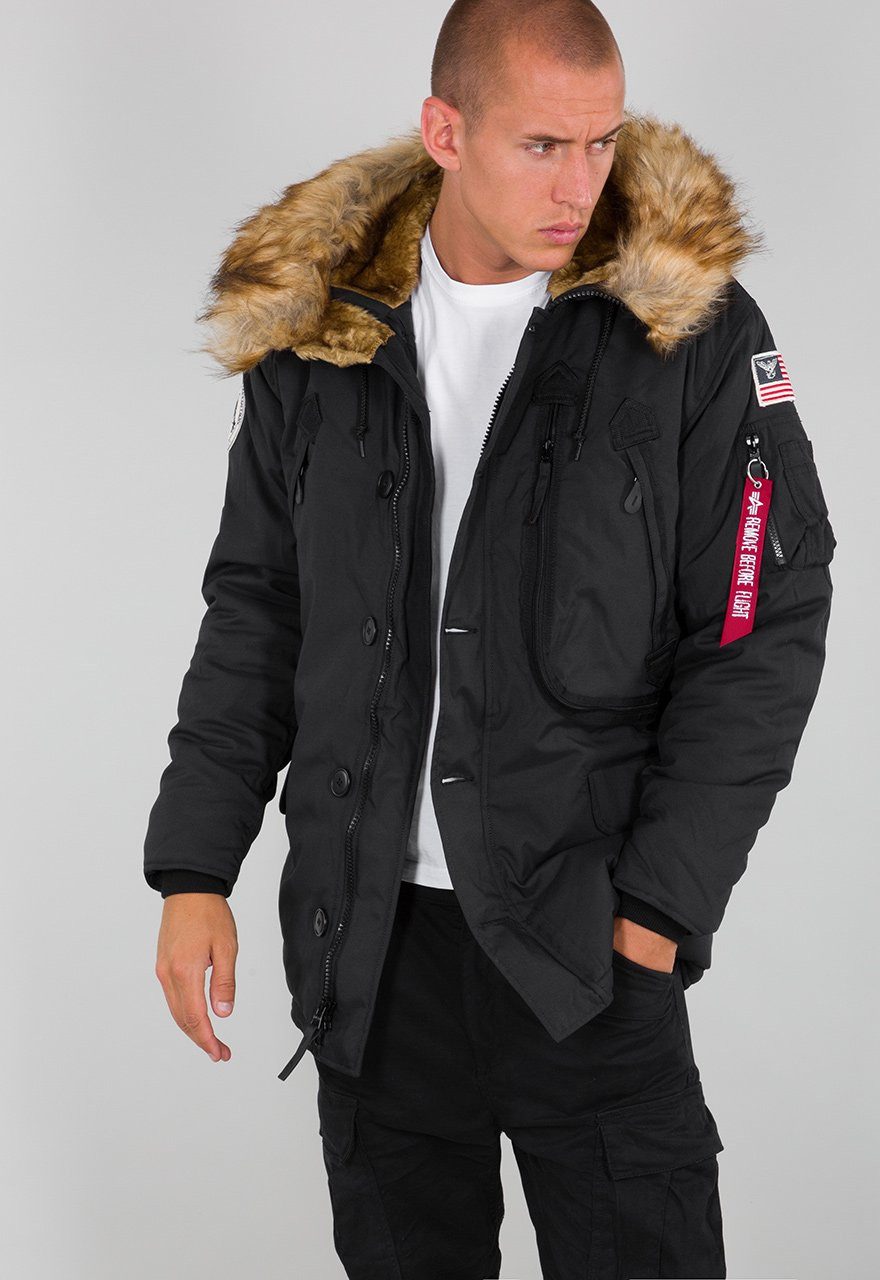 Alpha Industries Winterjacke Polar schwarz Herren günstig online kaufen