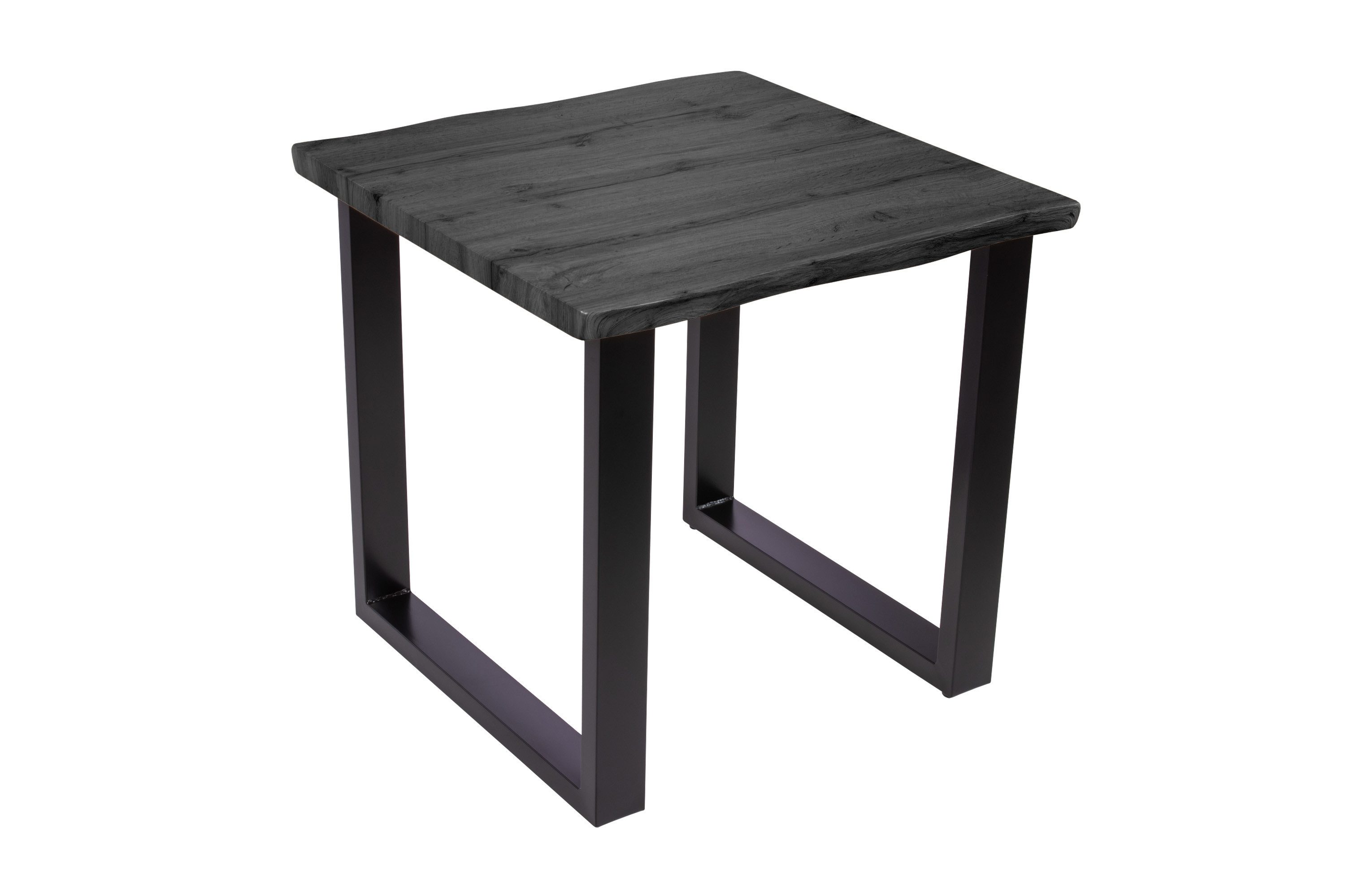 Loreno® Esstisch Josy, Holz Grau-Optik, Baumkante, günstig online kaufen