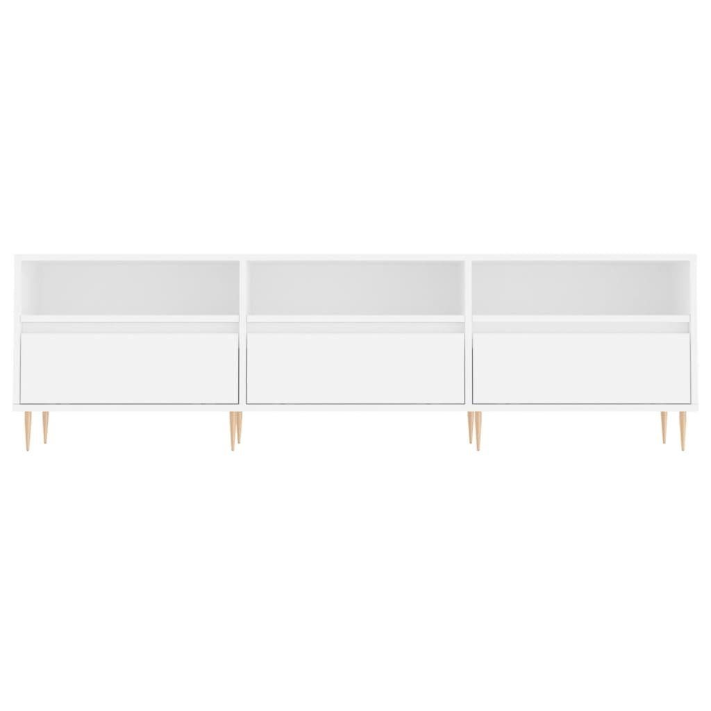 (1-St) Holzwerkstoff 150x30x44,5 TV-Schrank TV-Schrank cm vidaXL Weiß