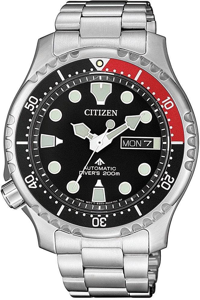 Citizen Automatikuhr Promaster Marine Automatic Diver, NY0085-86EE, Armbanduhr, Herrenuhr, Damenuhr, Taucheruhr, bis 20 bar wasserdicht