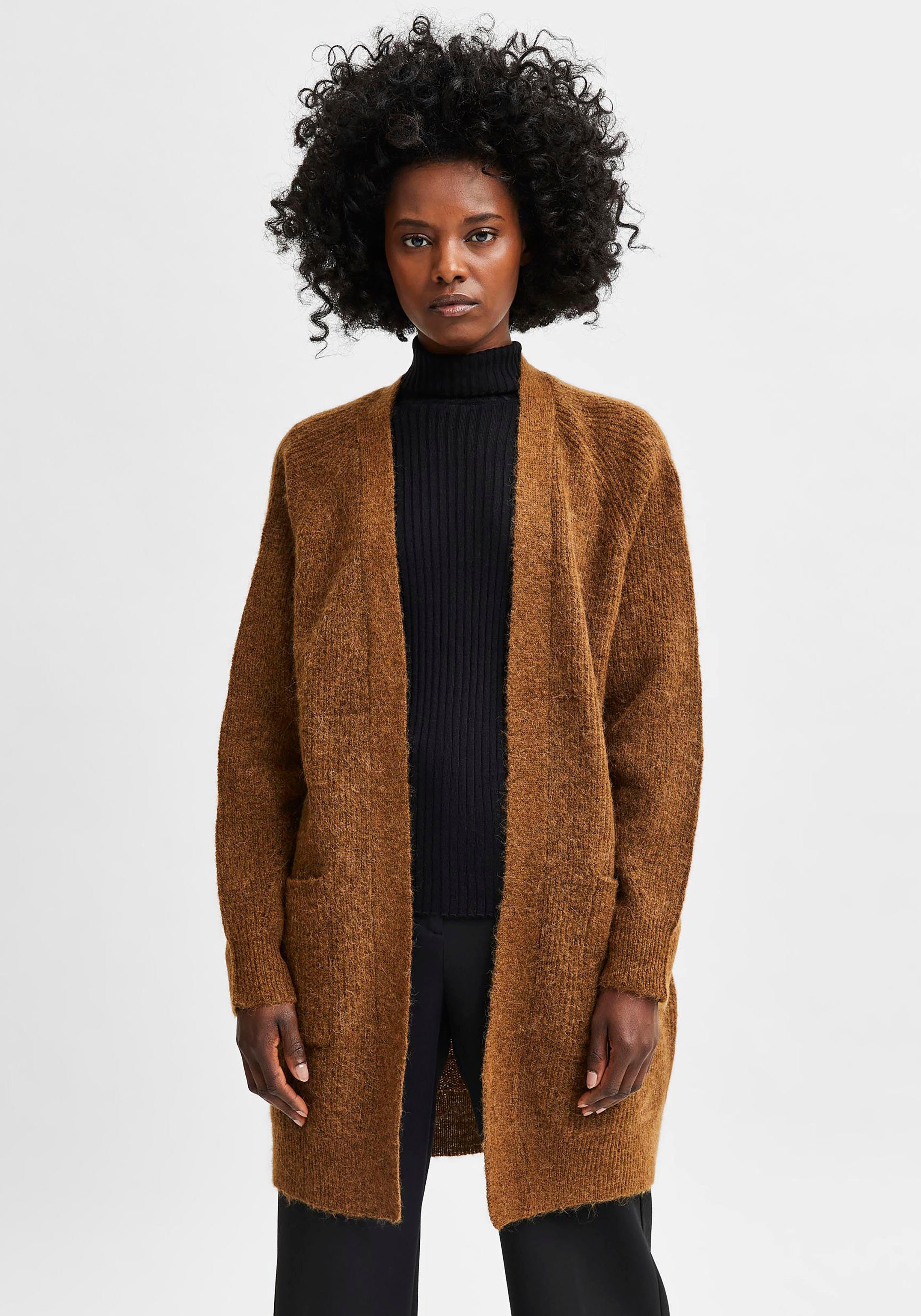 SELECTED FEMME Longstrickjacke »SLFLULU 