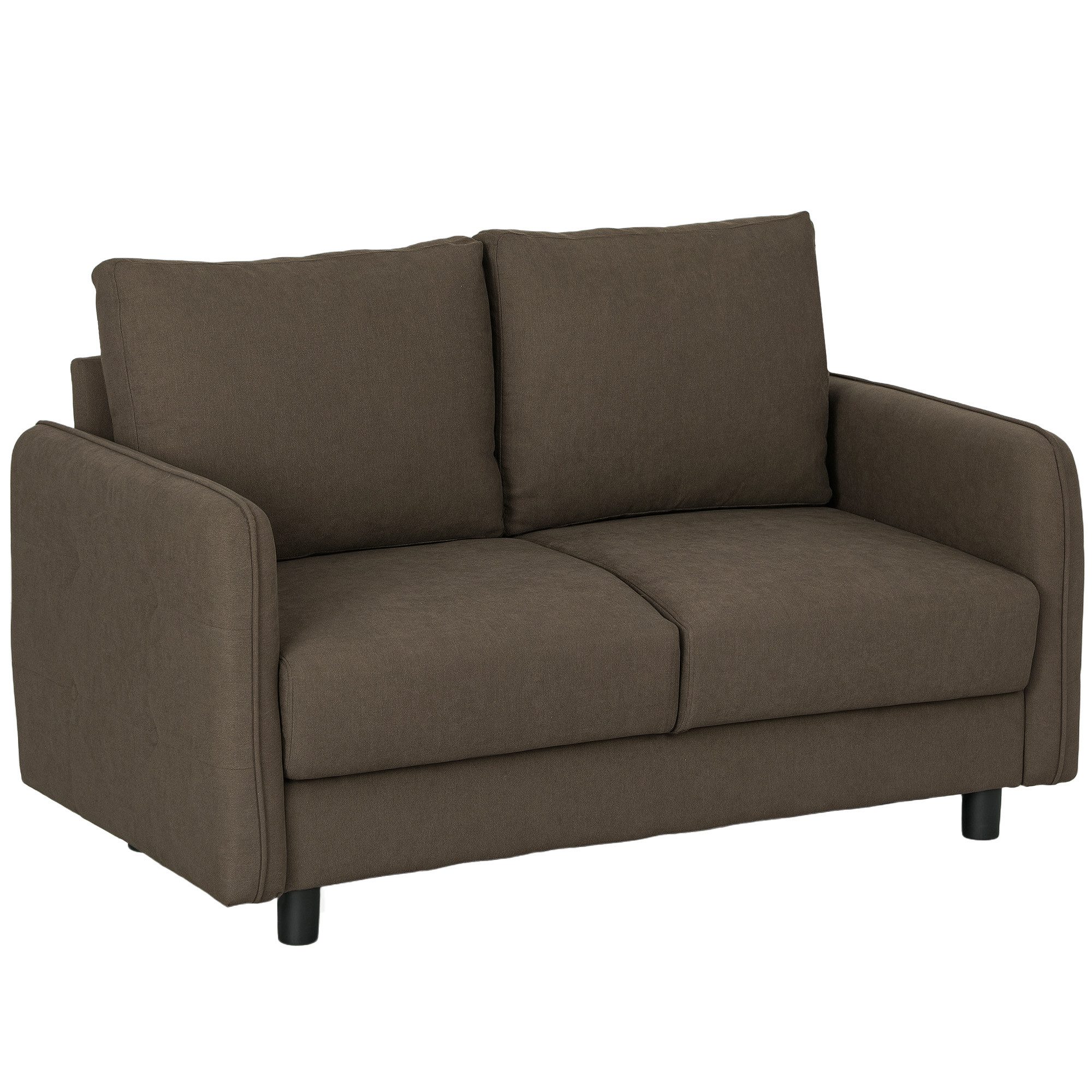HOMCOM 2-Sitzer Sofa modern Couch mit günstig online kaufen