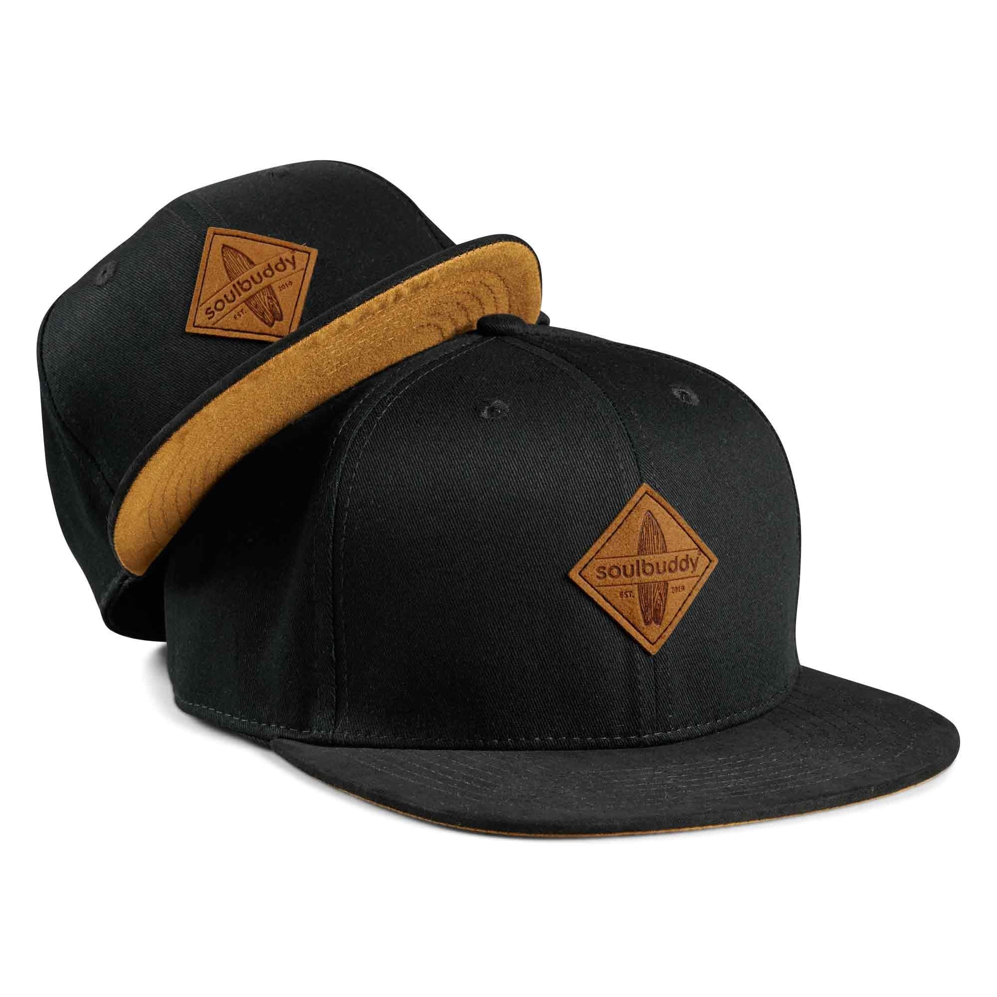 Soulbuddy Baseball Cap 2er-Set Partnerlook-Set, Geschenk für Eltern, Geschenk Papa Mama (Set = 1x Eltern Cap + 1x Kinder Cap, Identisches Partnerlook-Set)