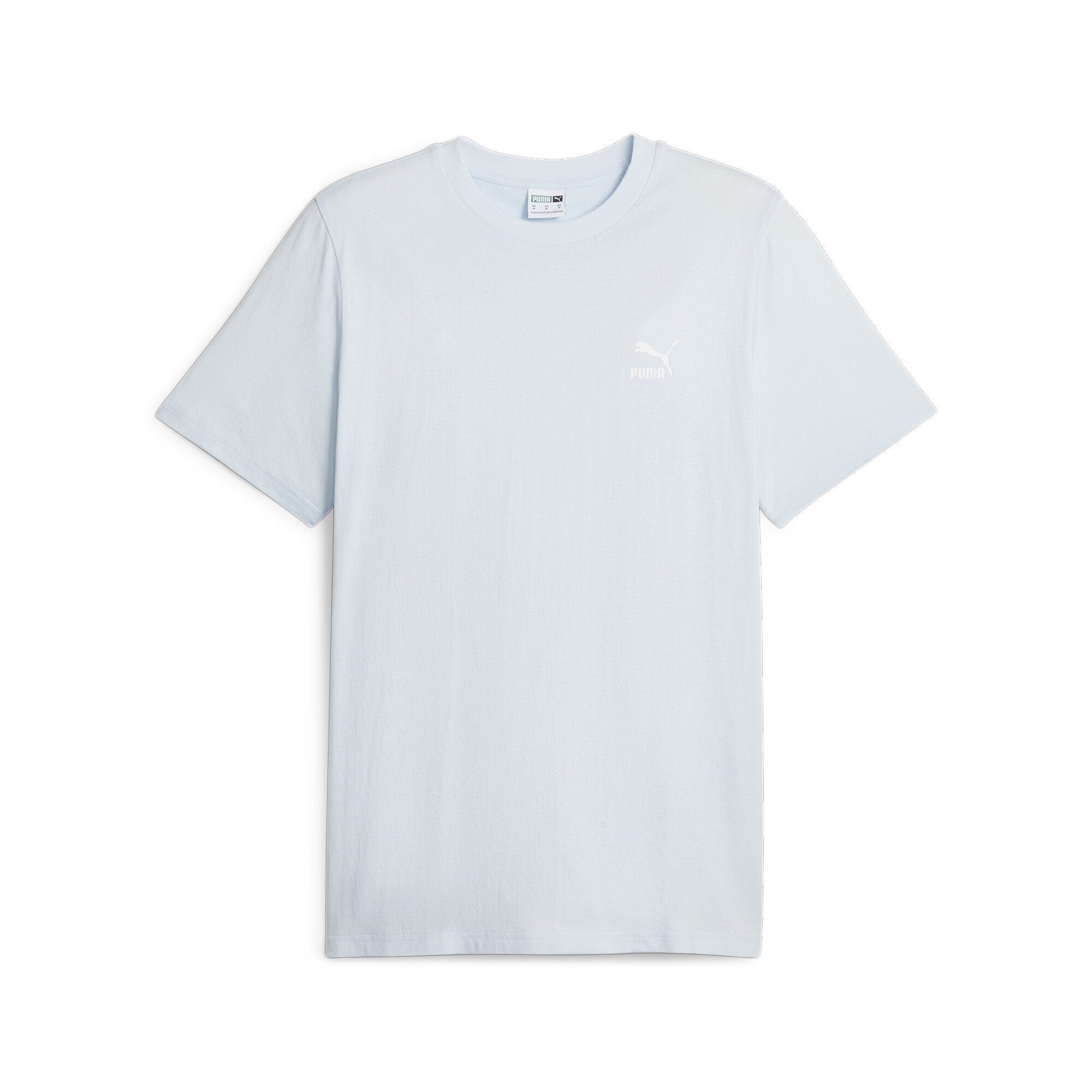 PUMA T-Shirt Classic Small Logo T-Shirt Herren Icy Blue