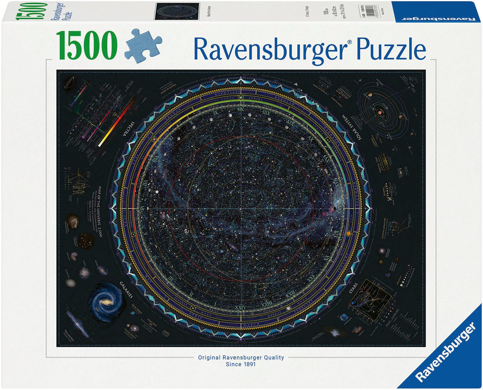 Ravensburger Puzzle Universum, 1500 Puzzleteile, Made in Germany günstig online kaufen