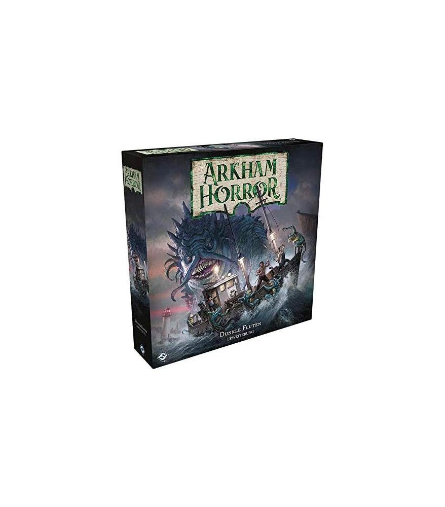 Asmodee Spiel Arkham Horror 3. Edition - Dunkle Fluten DE