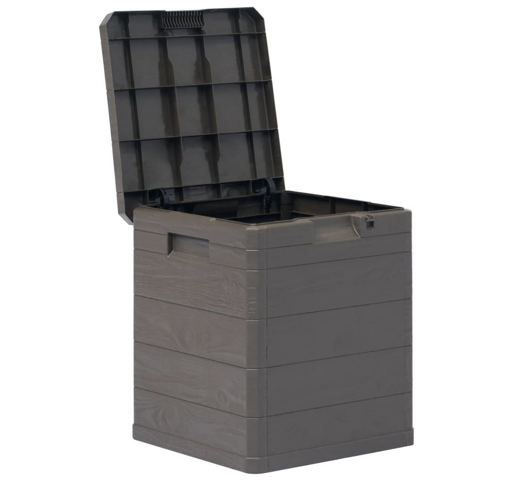 Thumbnail - DOTMALL Aufbewahrungsbox Gartenbox aus stabilem Kunststoff, mit Deckel,90L
