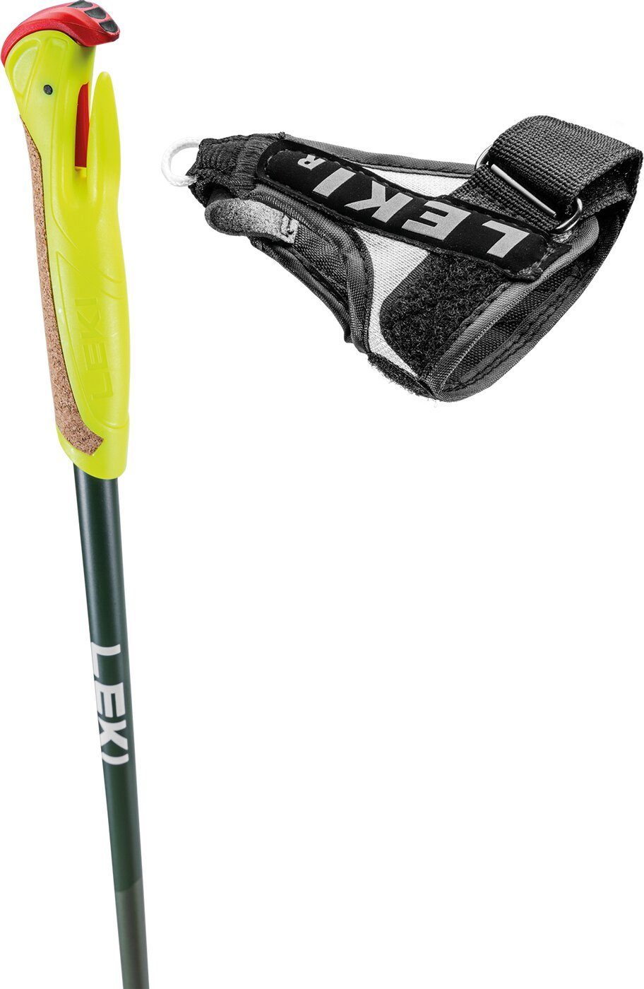 Leki Nordic-Walking-Stöcke Walker XS GRÜN-GRÜN