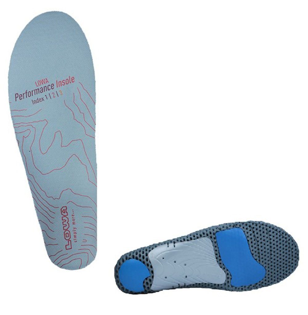 Lowa Fußbetteinlage Fußbett Performance Insole 1-3 für Mountaineering / Trekking