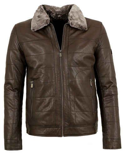 Trapper Lederjacke sportlich-eleganter Style