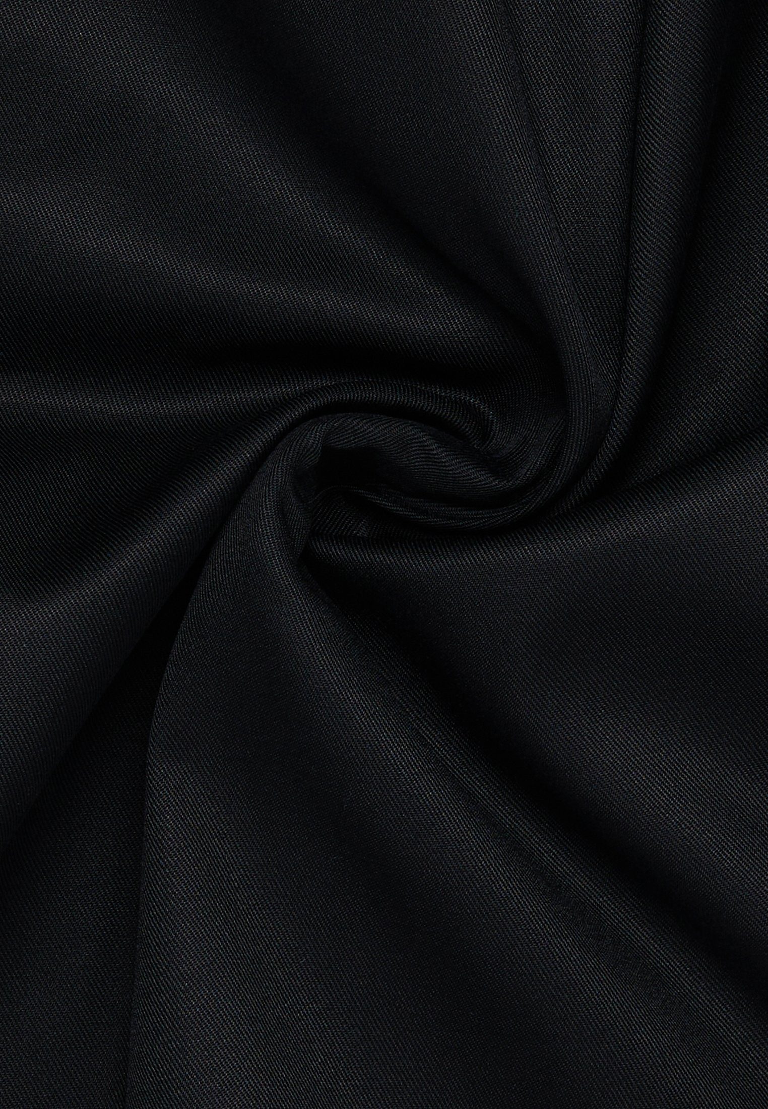 Langarmhemd SUPER schwarz SLIM Eterna