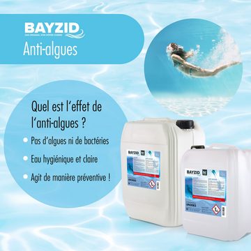 BAYZID Algenbekämpfung 1 L BAYZID® Algizid Algenverhütung für Pools