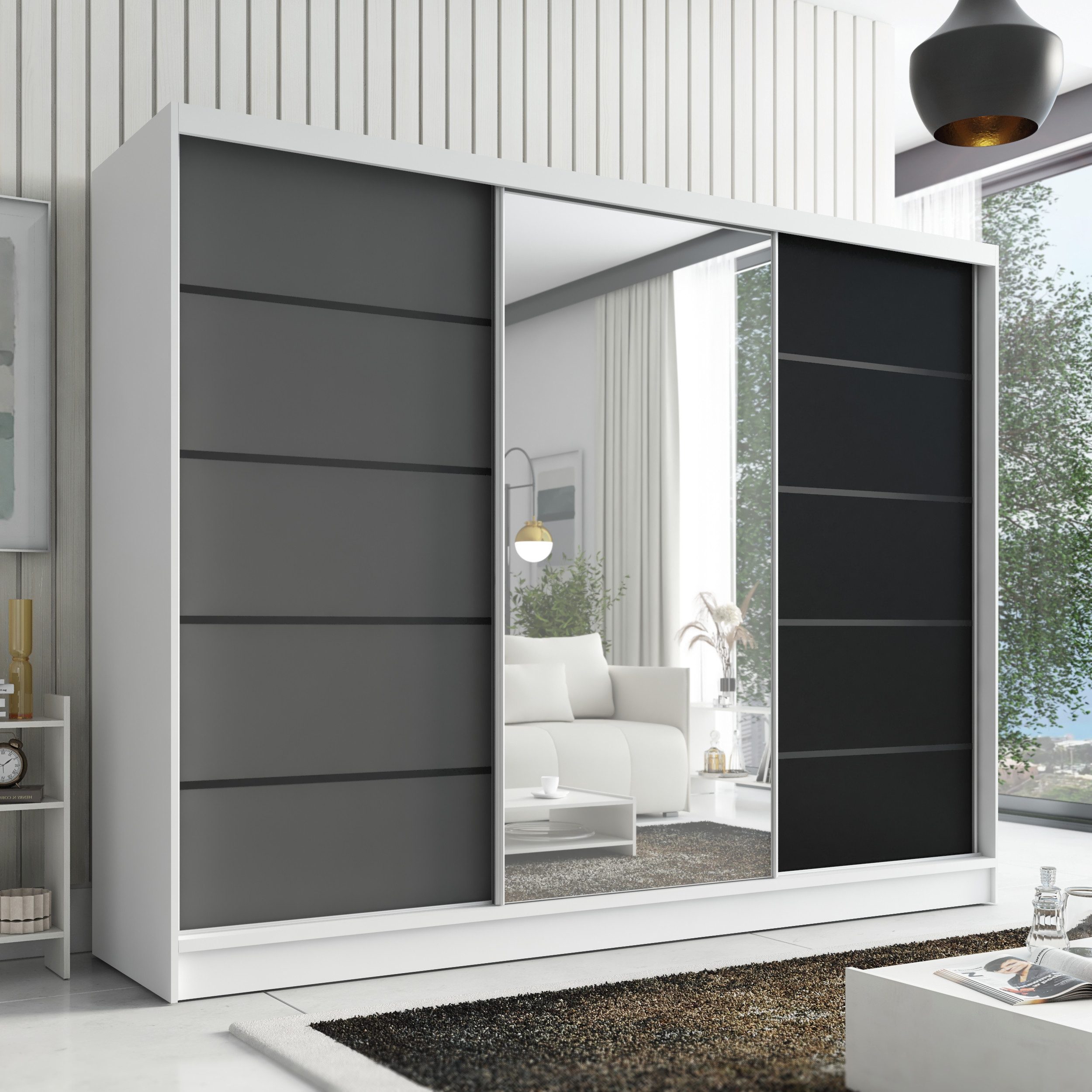 A&J MöbelLand GmbH Schwebetürenschrank AURELIA 2 günstig online kaufen