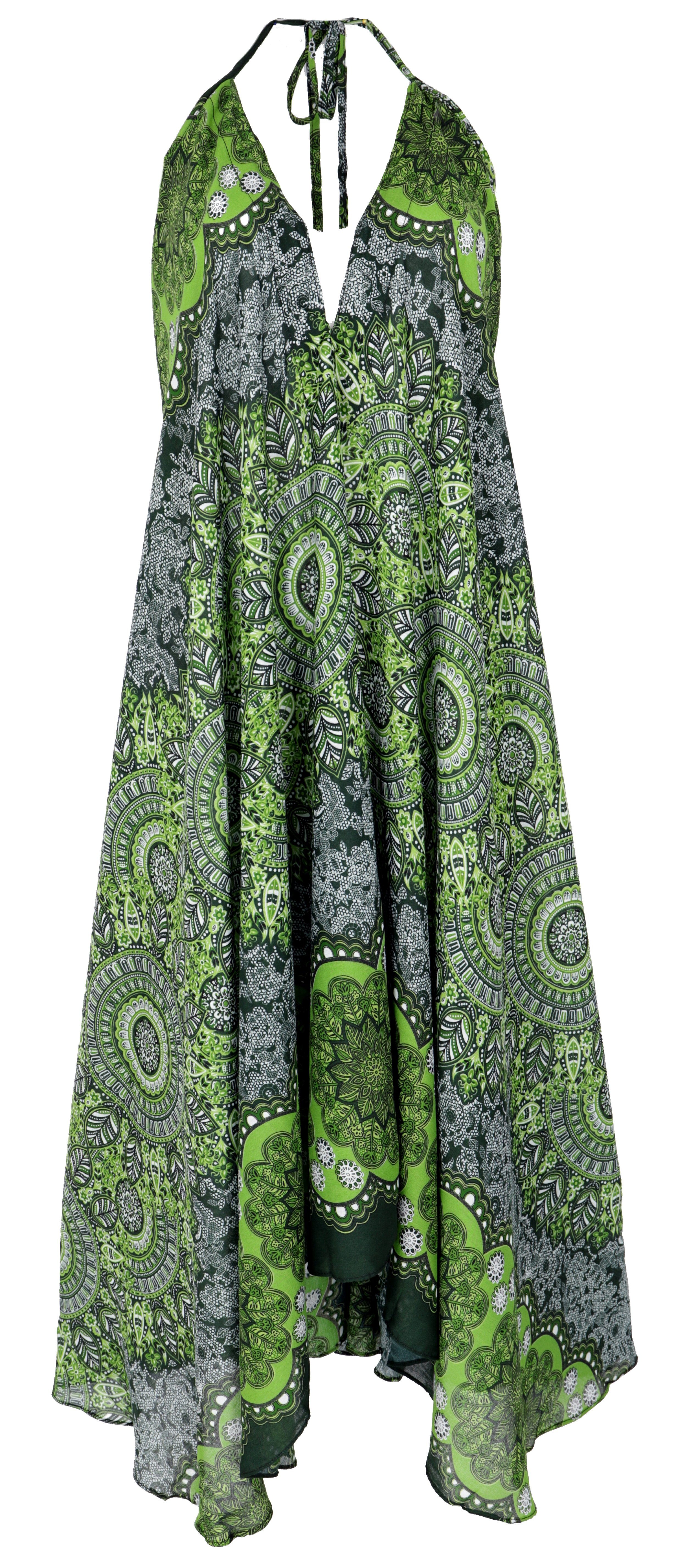 Guru-Shop Midikleid Boho Sommerkleid, Magic Dress, Maxikleid,.. alternative Bekleidung