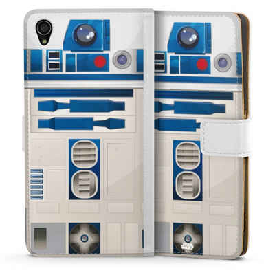 DeinDesign Handyhülle »Star Wars R2D2 Fanartikel R2D2 Closeup - Star Wars«, Sony Xperia Z3 Hülle Handy Flip Case Wallet Cover Handytasche Leder