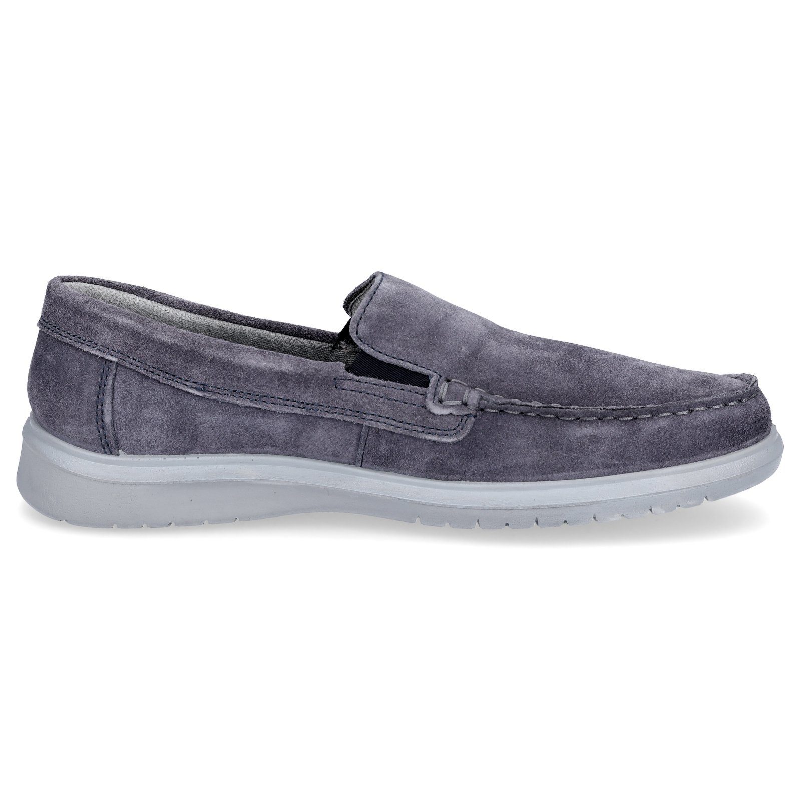 Ara Ara Herren Leder Slipper grau Slipper