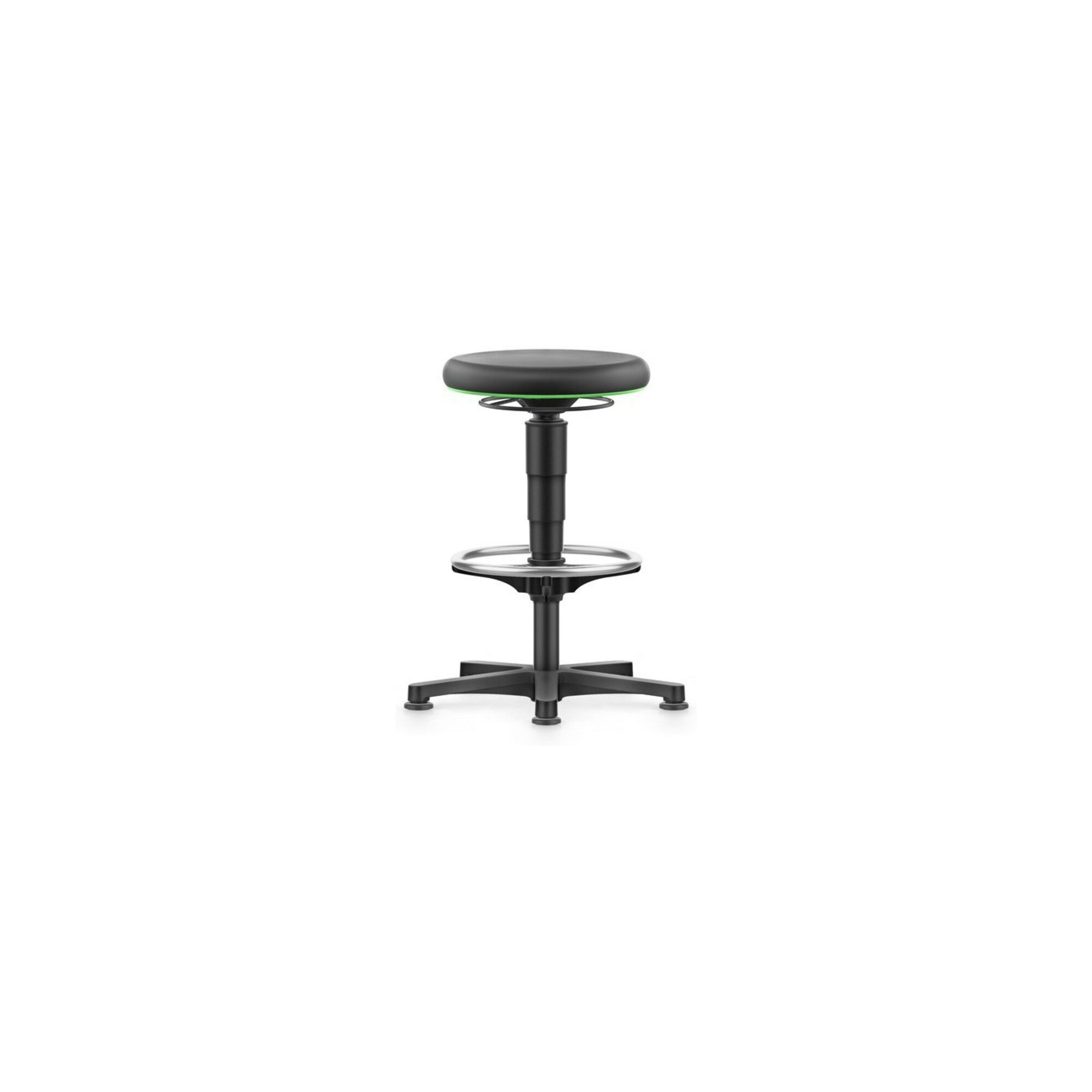bimos Drehhocker bimos Drehhocker Integralschaum Sitzhöhe 530 - 750 mm mit Gleiter und