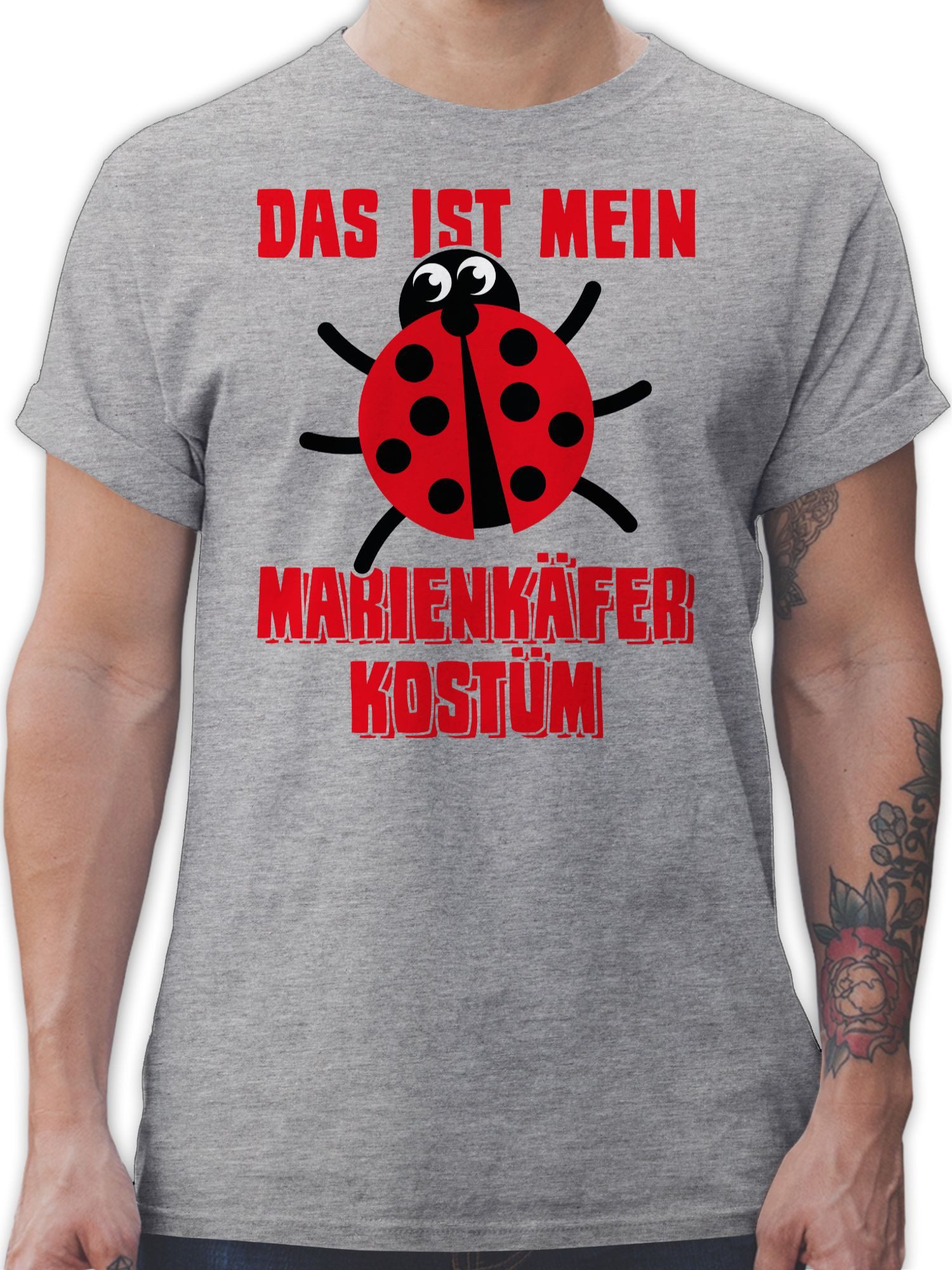 T-Shirt Das ist mein Marienkäfer Kostüm Marienkaefer I Käfer I Marienkäferkost