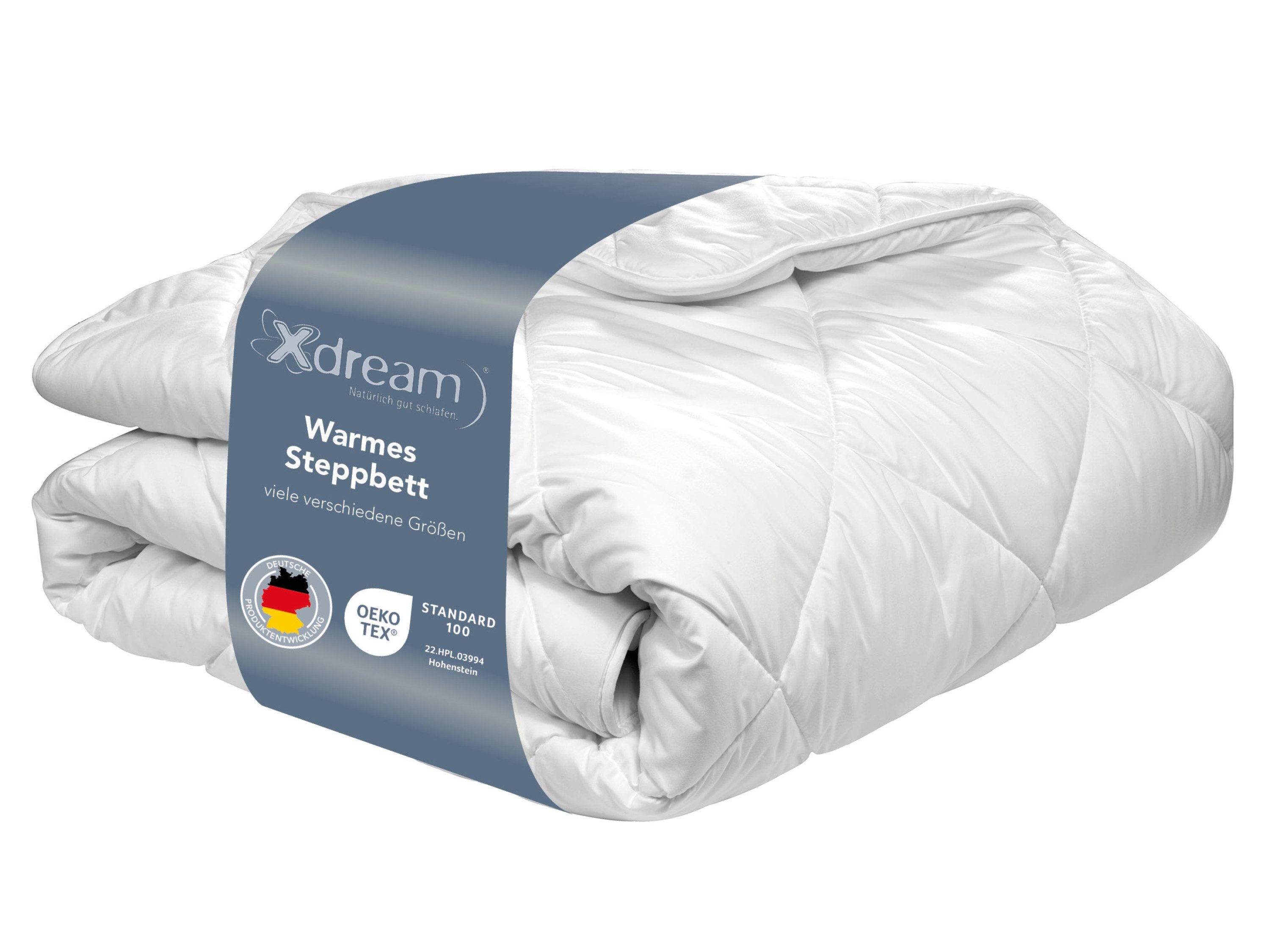 XDREAM Microfaserbettdecke Pure, Bettdecke - 4-Jahreszeiten, Ganzjahres, Winter & Sommer, Füllung: Hohlfaser-Polyesterfüllung, Bezug: Polyester, allergikerfreundlich, atmungsaktiv, temperaturausgleichend, 135x200 cm