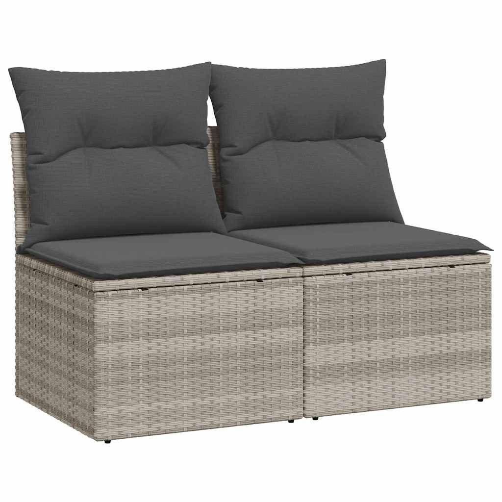vidaXL Gartenlounge-Set 2-tlg. Garten-Sofagarnitur mit Kissen günstig online kaufen
