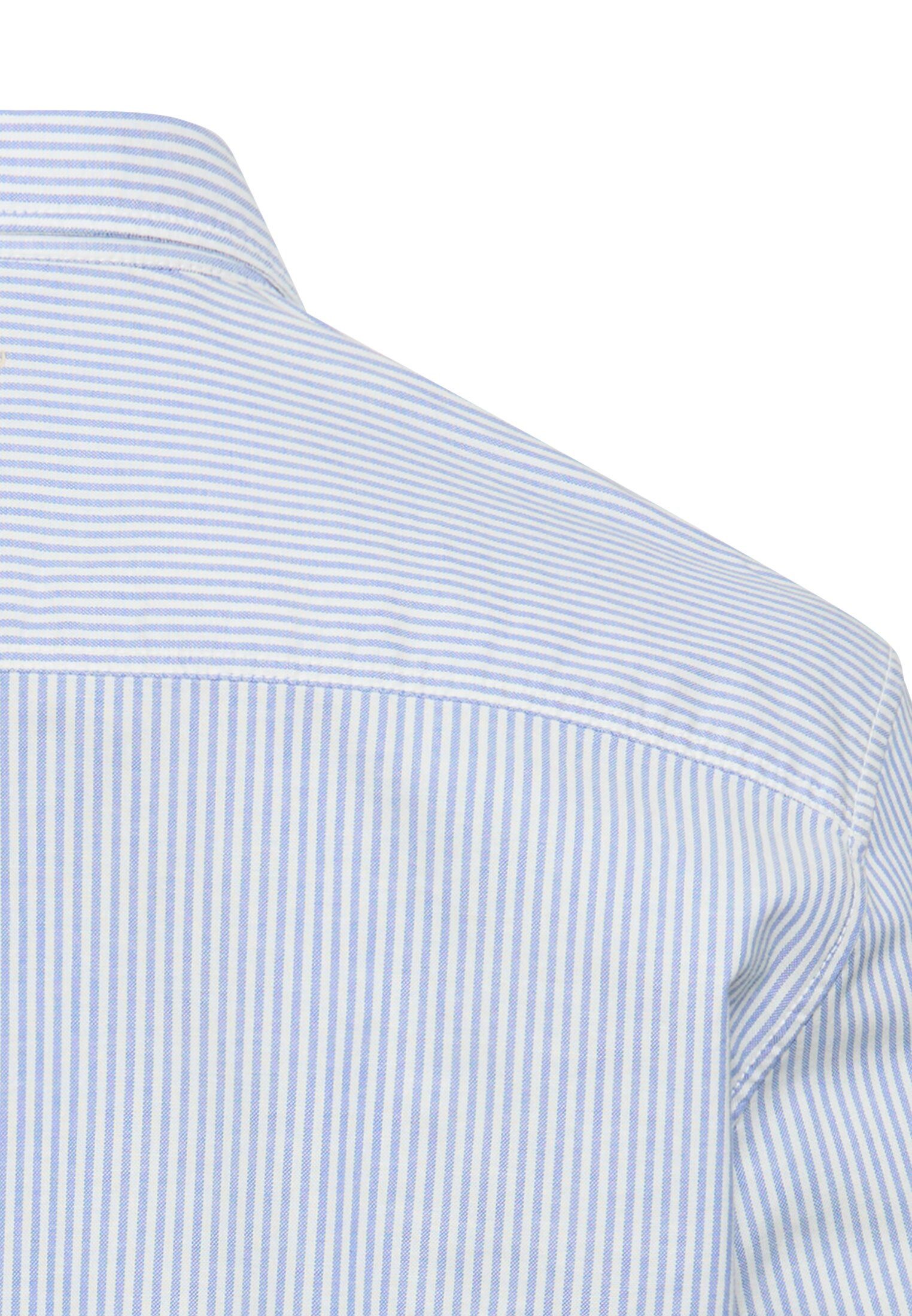 camel active Streifenhemd Langarm, mit Button-Down-Kragen