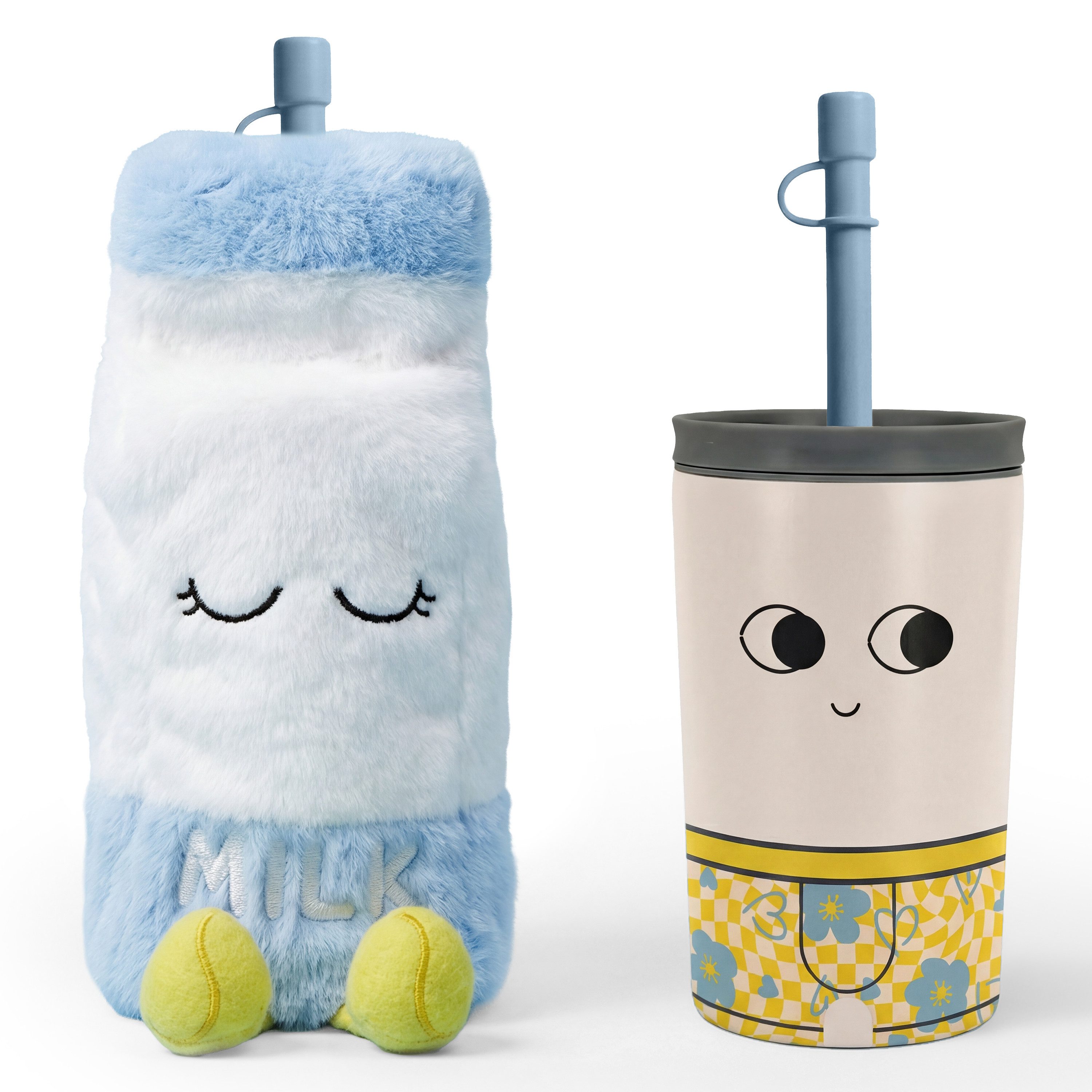 ASOBU Trinkflasche Kindertrinkflasche MILLIE THE MELLOW FUZZIE 360ml