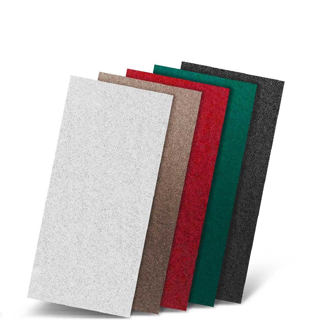 MENZER Polierpad 250 x 115 mm Handpads für Handschleifer, Polyester, 10 Stk., grün grün, 10 Stk.