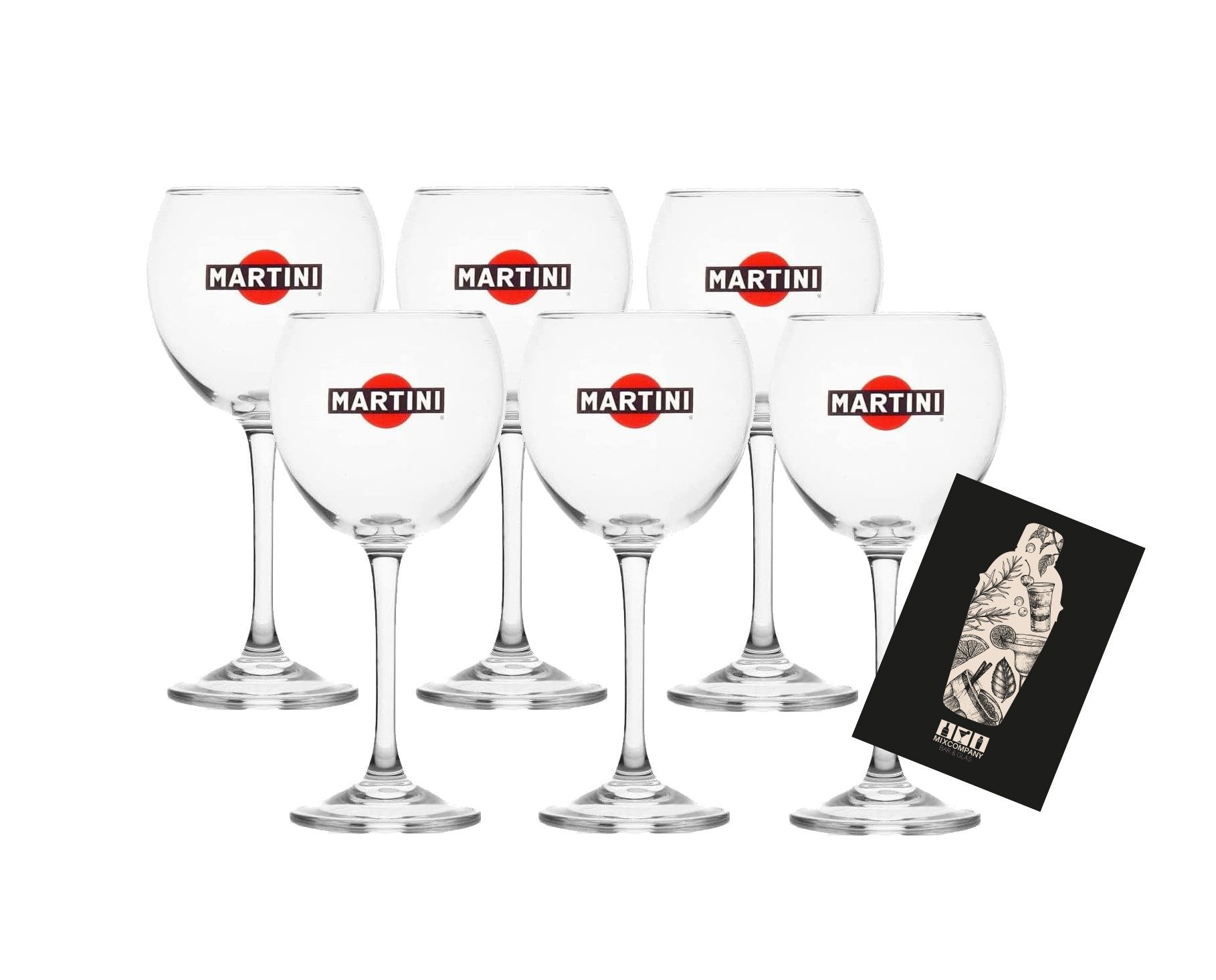 Ballon Стекло-Set Martini Royale Ballon / Cocktail Glas Set - 6x Ballon / Cocktail Glä