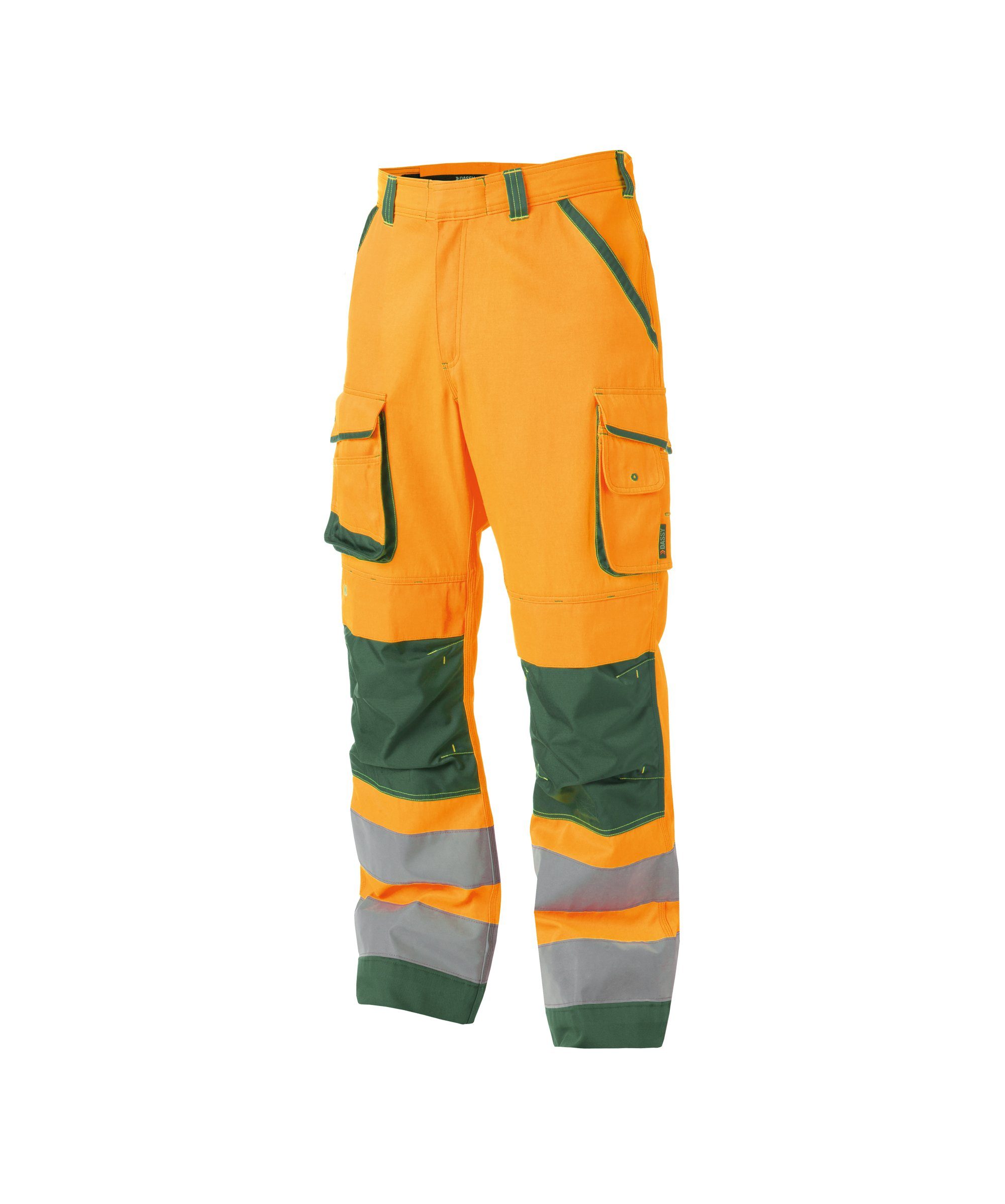 Arbeitshose Warnschutzhose mit Kniepolstertaschen Chicago