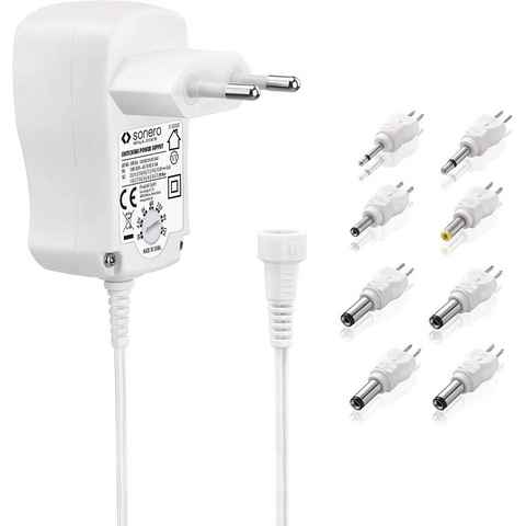 sonero Sonero Universal Netzteil, einstellbare Spannung 3V-12V, mit 8 Adapter Universal-Netzteil