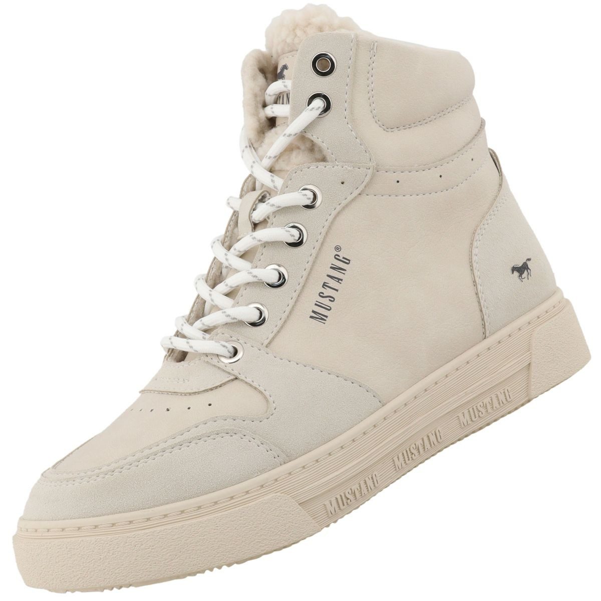 Mustang Shoes 15M0212005-white Stiefelette günstig online kaufen