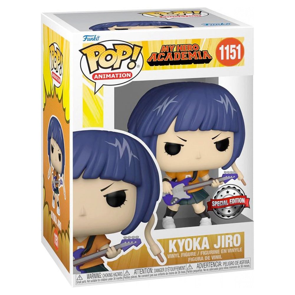 MY HERO ACADEMIA Actionfigur Funko POP! My Hero Akademie Jirou w/ Guitar, 10 cm