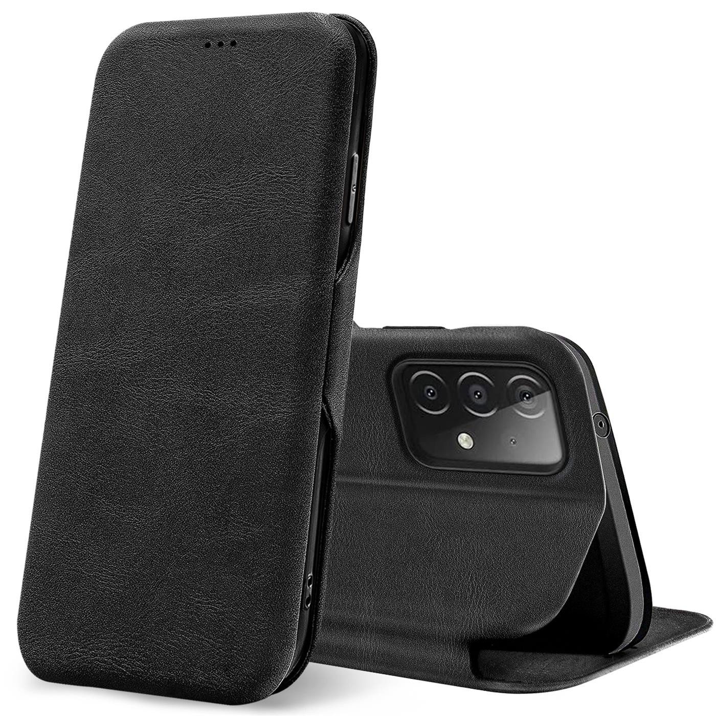 CoolGadget Handyhülle Business Premium Hülle Für Samsung Galaxy A53 6,5 Zoll, Handy Tasche mit Kartenfach für Samsung A53 5G Schutzhülle