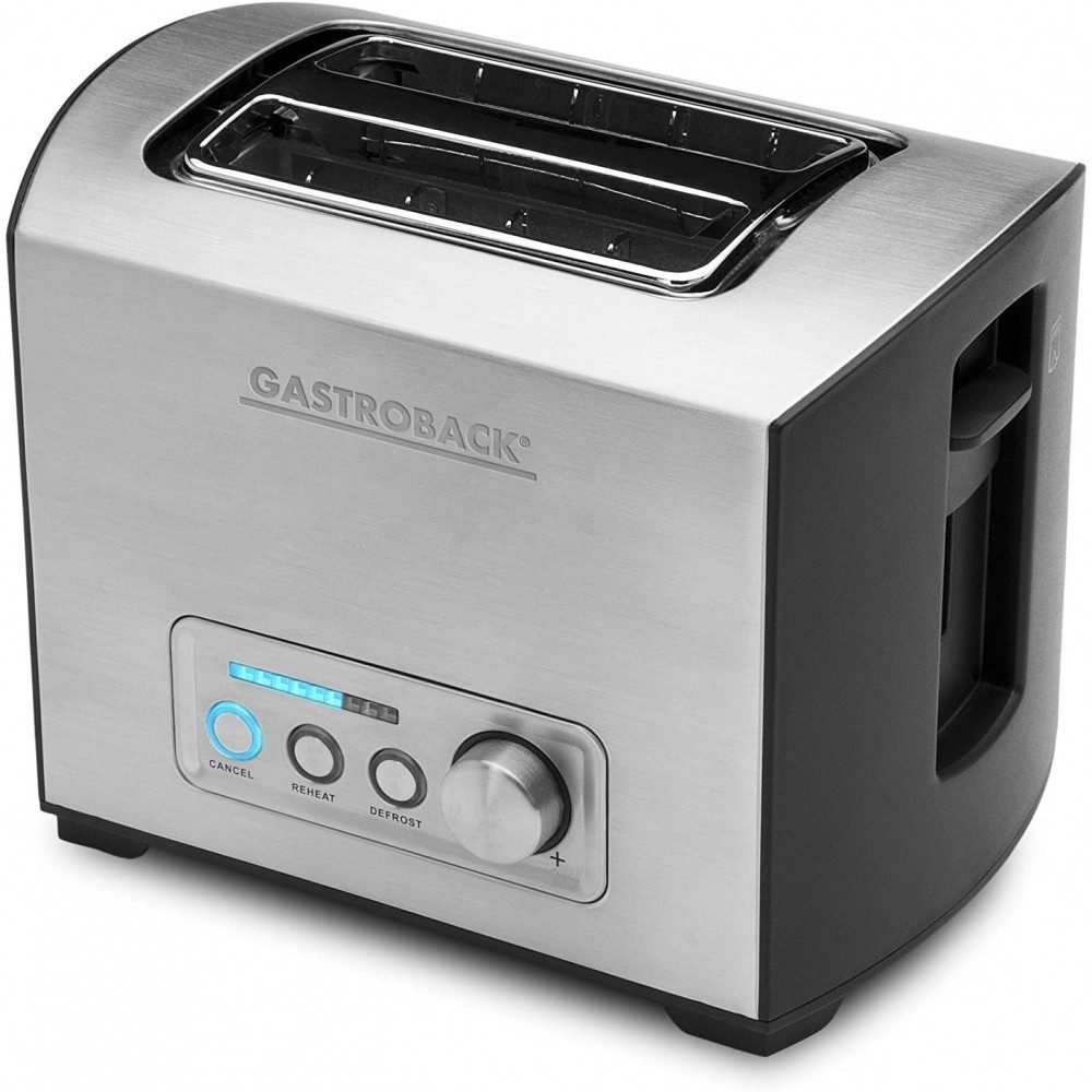 Gastroback Toaster Gastroback 42397 Design Toaster Pro 25 Edelstahl Toaster, für privaten Haushalten