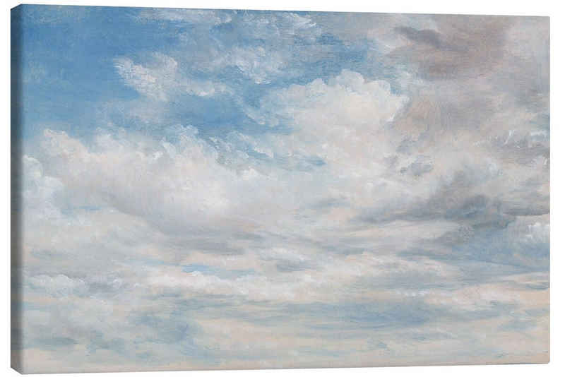 Posterlounge Leinwandbild John Constable, Wolken, Schlafzimmer Malerei