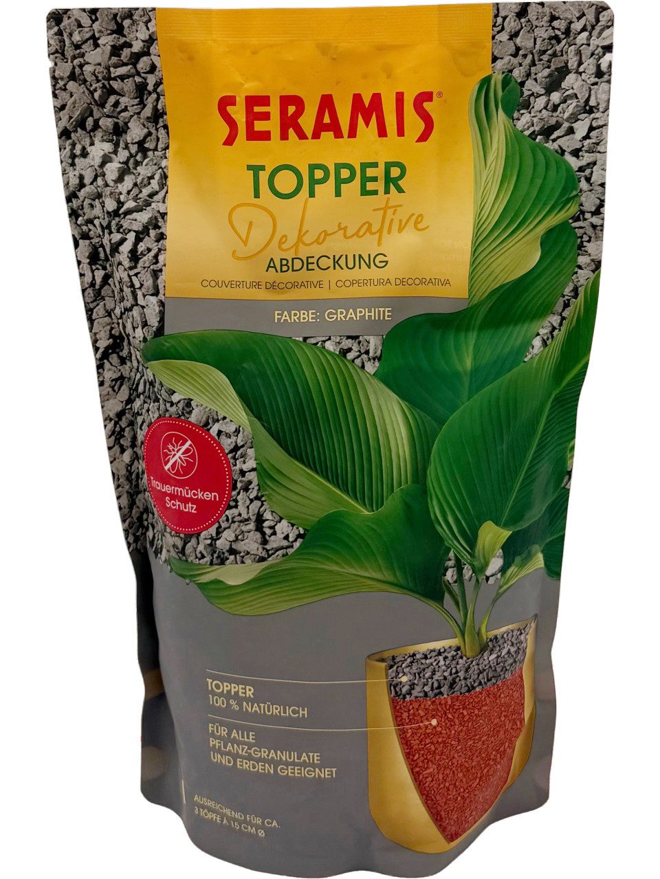Seramis Pflanzgranulat Seramis Pflanzgranulat Topper graphite 1 L