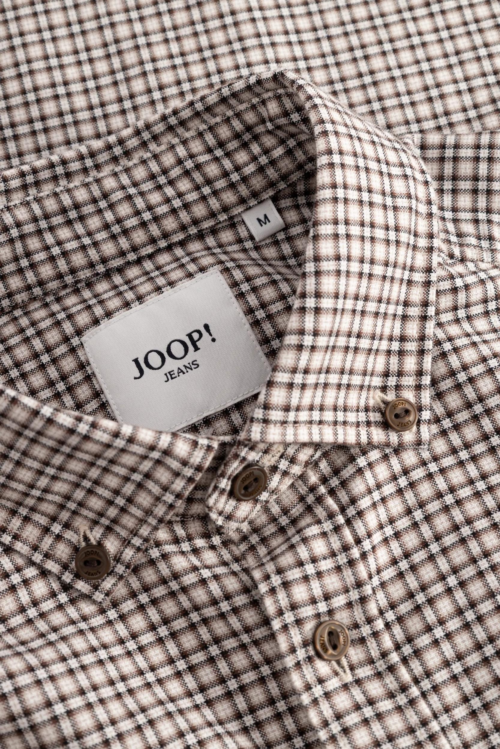 Joop Jeans Langarmhemd Heli Regular fit mit Button-Down-Kragen
