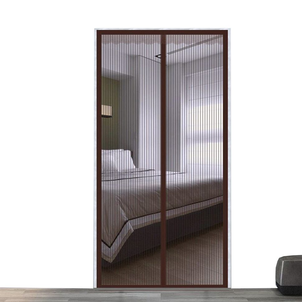 Auledio Insektenschutz-Tür Magnet-Fliegengittertür, ohne Bohren, kratzfest gegen Katzen, langlebig, Starker Magnet, für Balkon und Schlafzimmer.