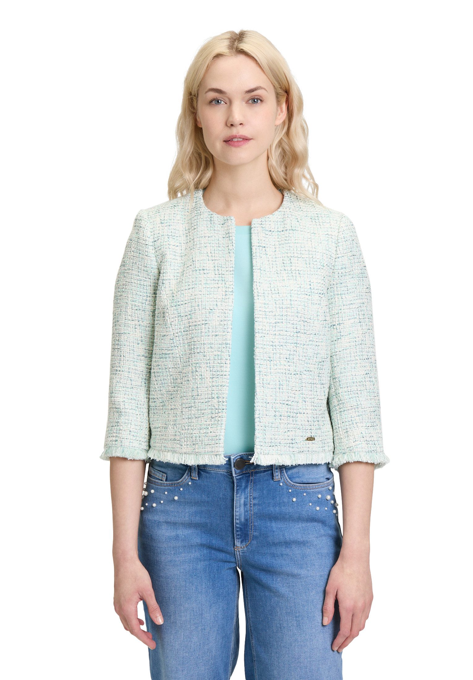 Bolerojacke Betty & Co Bolero-Jacke mit 3/4 Arm