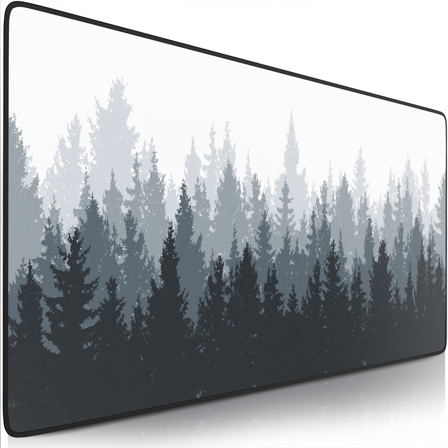 MAXLVL Gaming Mauspad 900 x 400mm - Fransenfreie Ränder - rutschfest (Großes Mousepad präzises und langlebiges Large Mouse Pad), Rutschfeste Schreibtischunterlage für Gaming und Büro