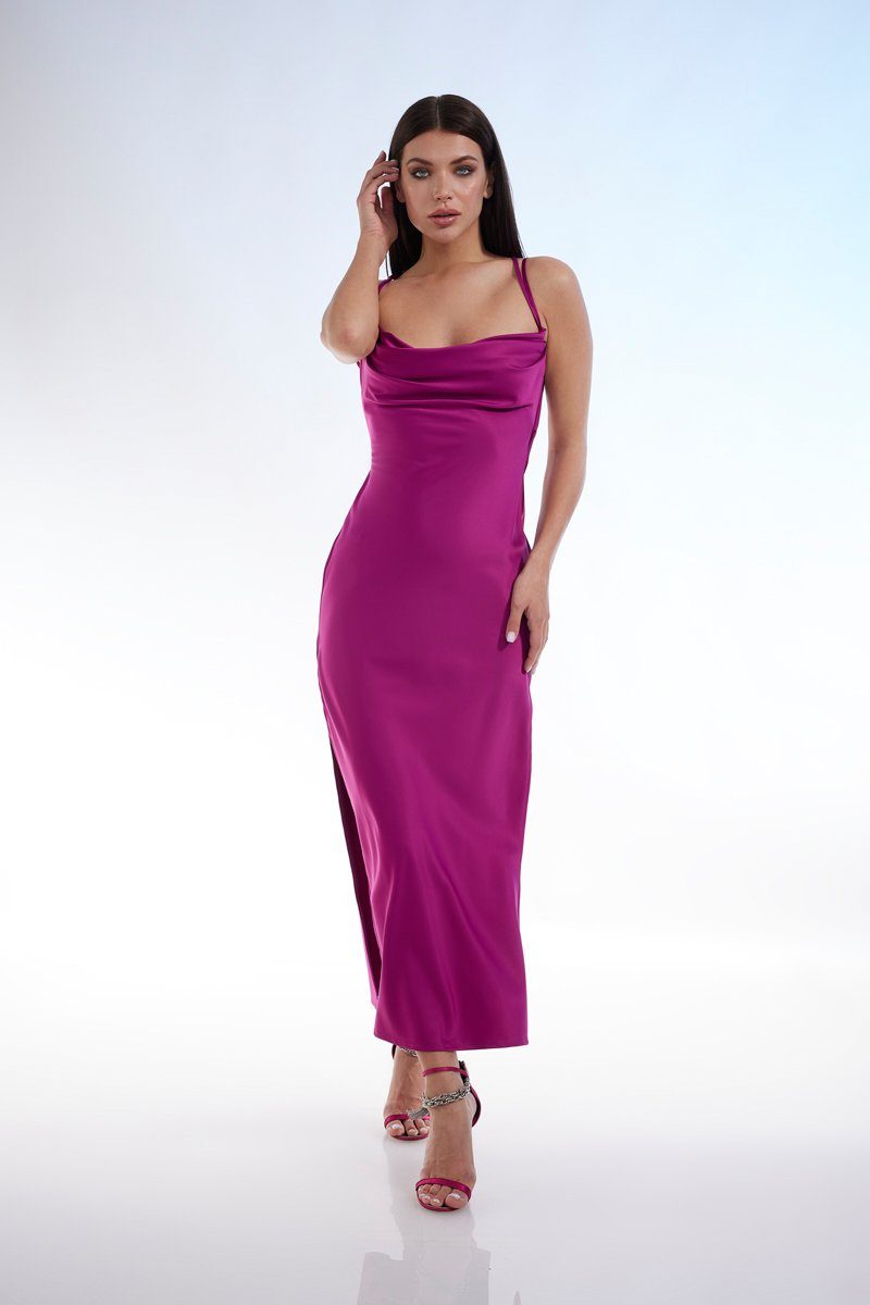 AMALFI Unique Partykleid DRESS SATIN