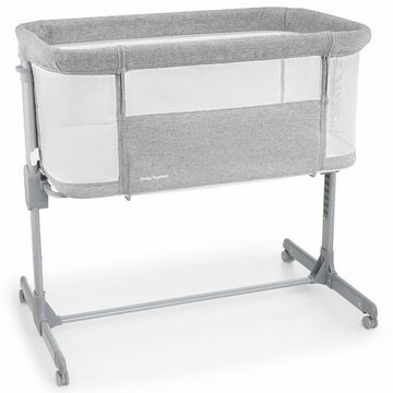 Moby-System Baby-Reisebett Ausziehbett Moby-System LUNA 3in1 - grau