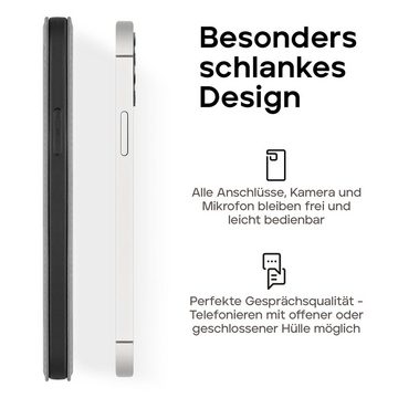 wiiuka Handyhülle suiit Hülle für iPhone 11 Pro Max, Klapphülle Handgefertigt - Deutsches Leder, Premium Case